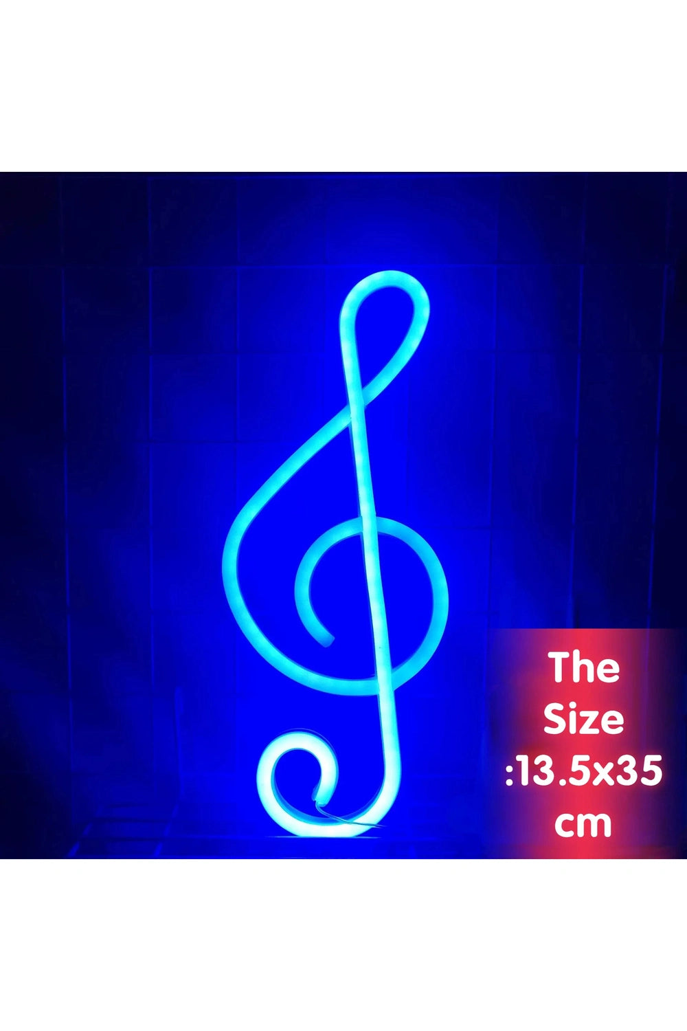 Music Note Neon Sign