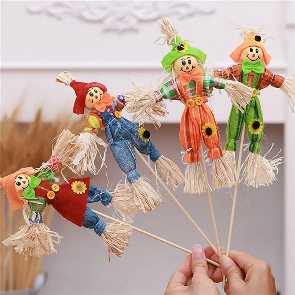 Harvest Scarecrow Figurines