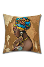 African Lady Pillow Case