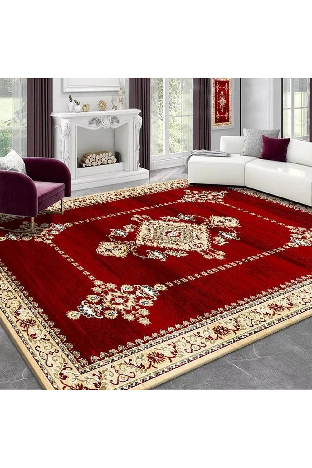 Persian Boho Washable Rug