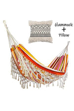 Fringed Pillow Hammock