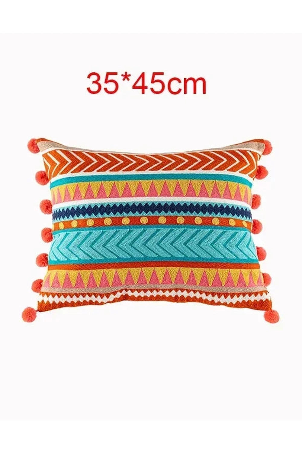 Ethnic Embroidered Pillow Case