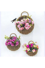 Rattan Wall Hanging Planter