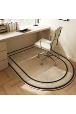 Tranquil Workspace Oval Rug