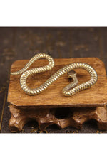 Copper Snake Mini Statue