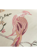 Enchanted Aviary Embroidered Pillowcase