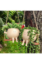 Hanging Smile Planter Pot