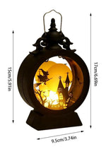 Haunted Halloween Witch Lantern Set