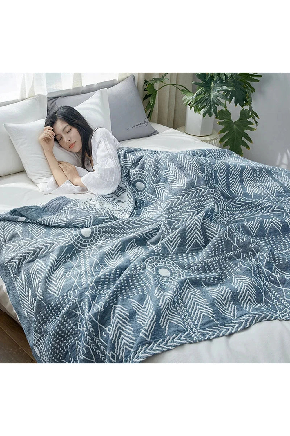 Class A Three-layer Gauze Pure Cotton Towel Quilt Summer Blanket Towel Blanket Office Nap Blanket Air Conditioning Blanket