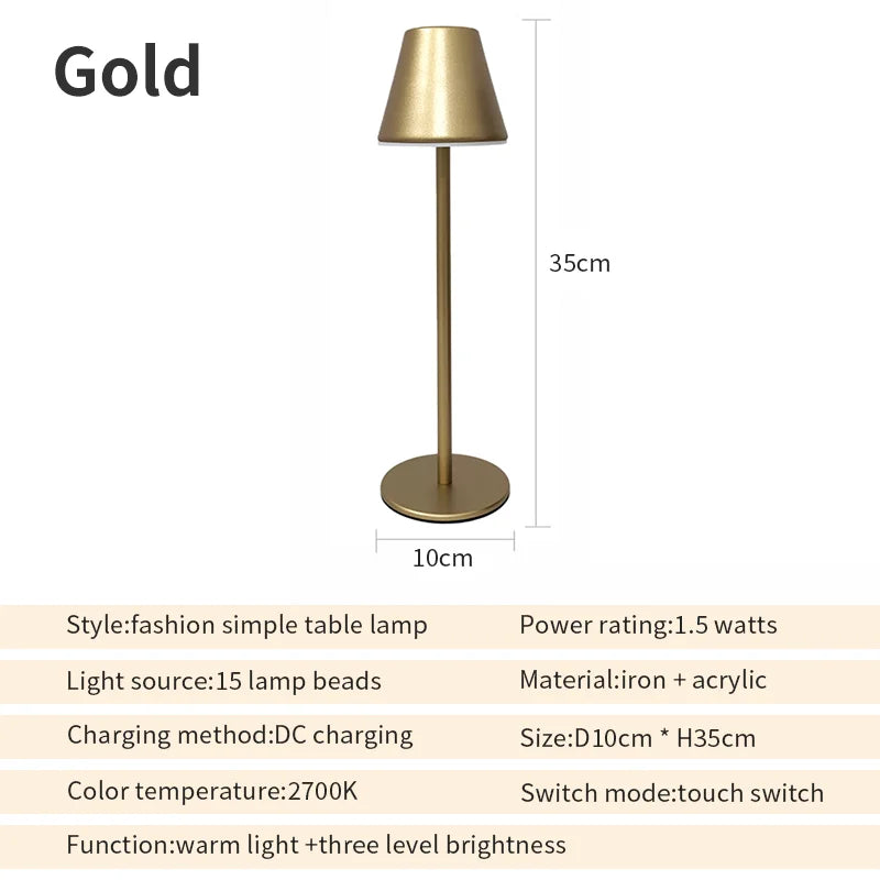 Rechargeable LED Desk Lamp