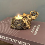 Elephant Trunk Tealight Candle Holder