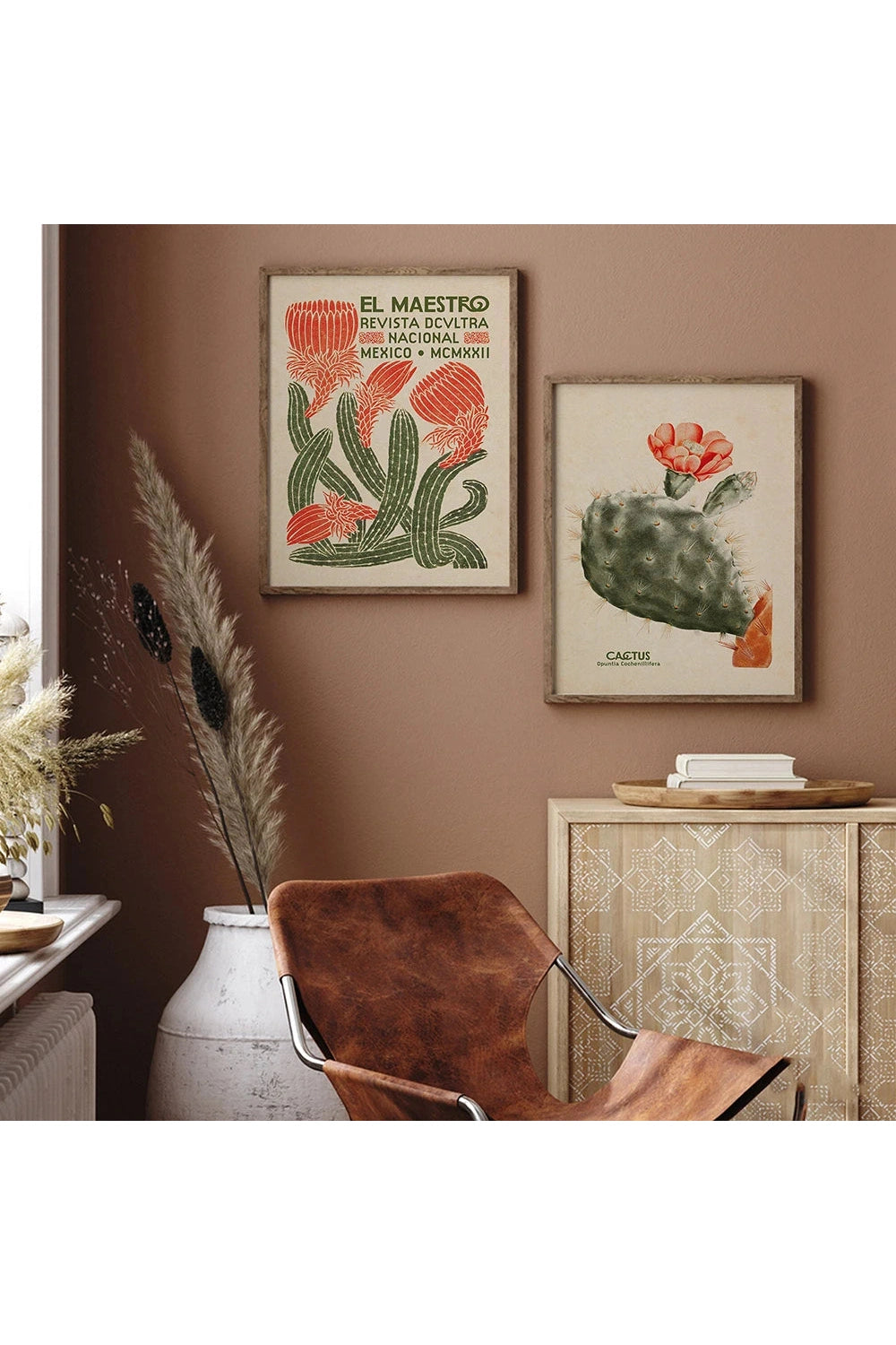 Mexican Cactus Canvas Prints