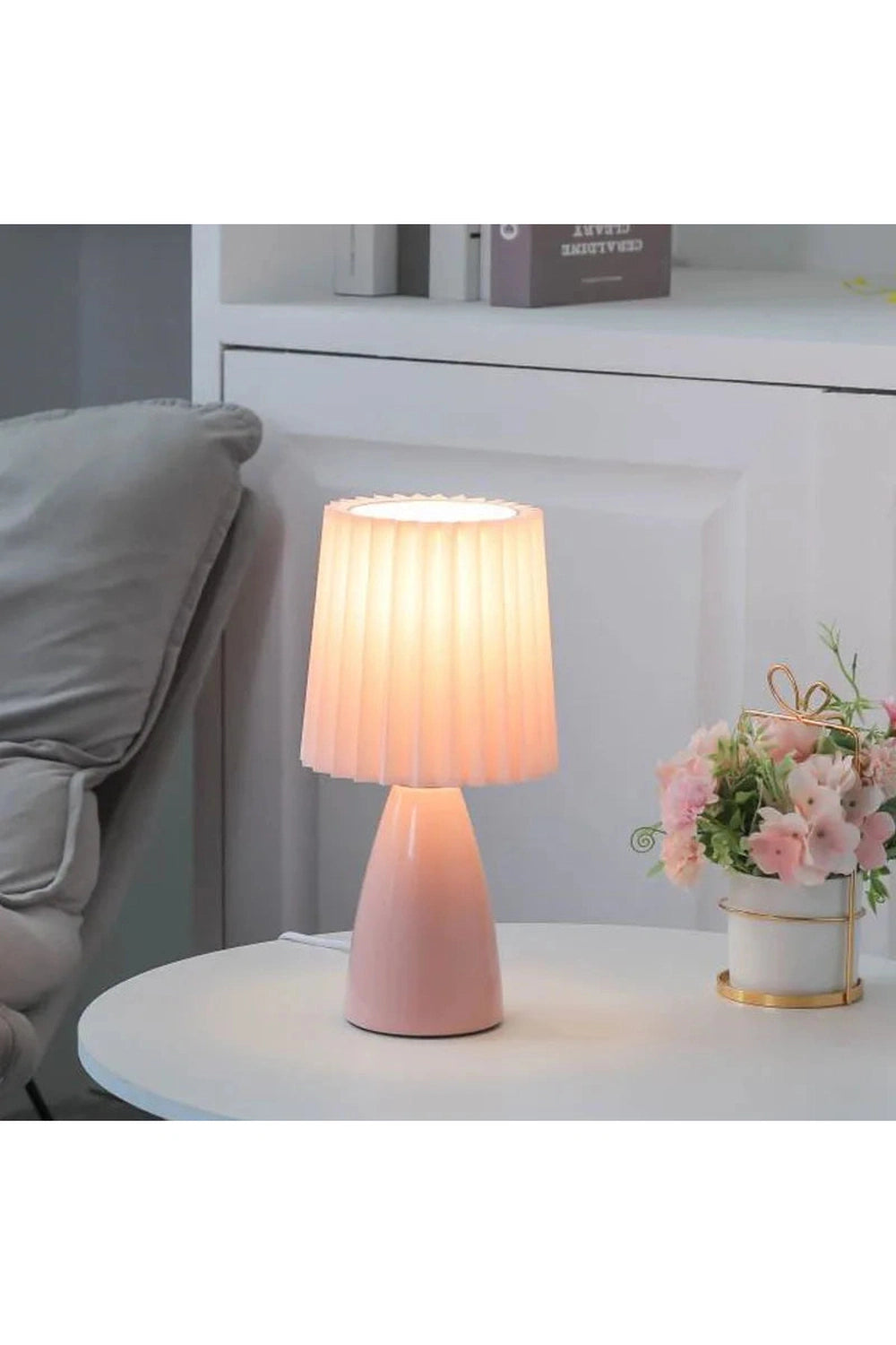 Pleated Girl Bedside Lamp