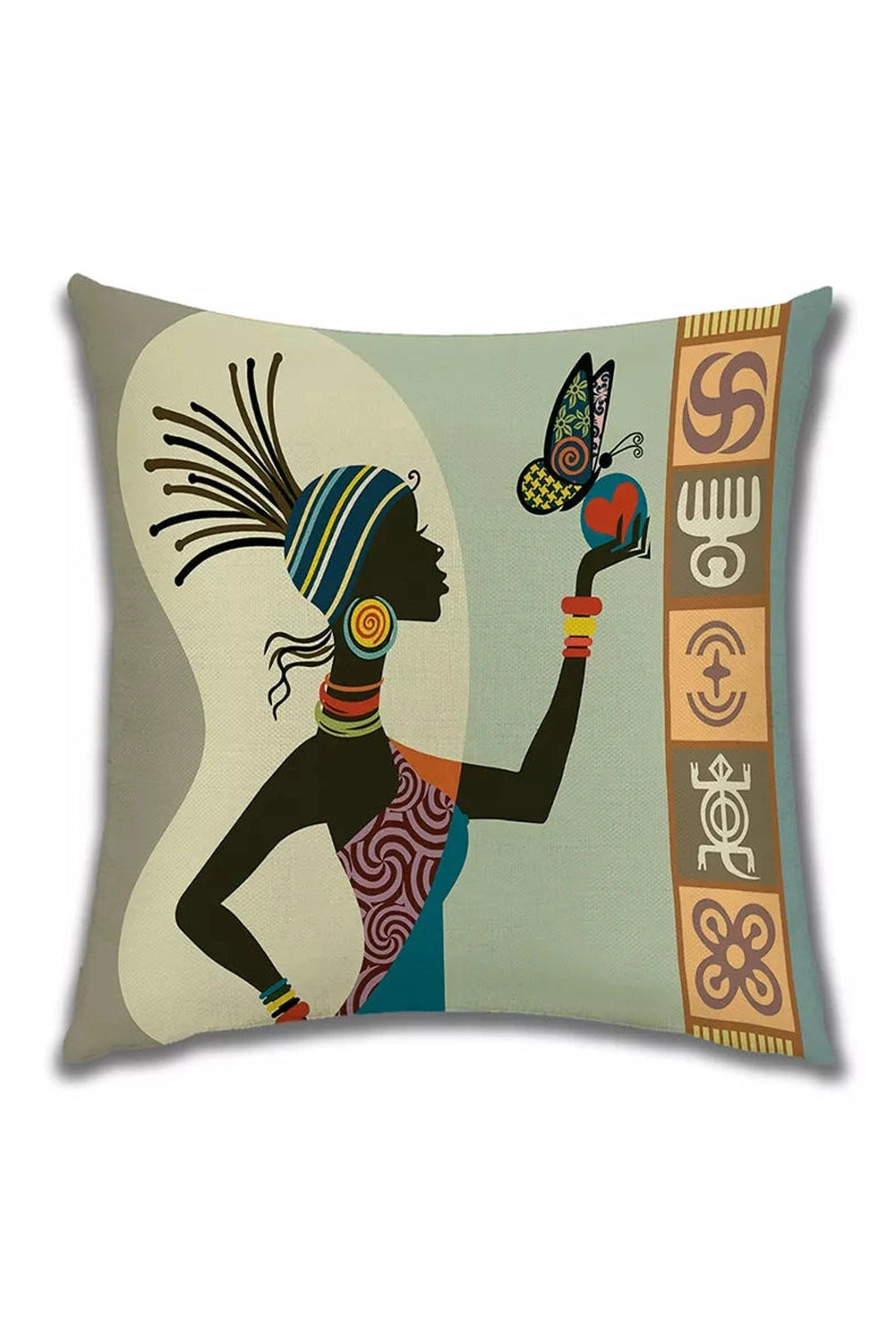 African Lady Pillow Case