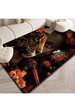 Y2K Leopard Lounge Rug