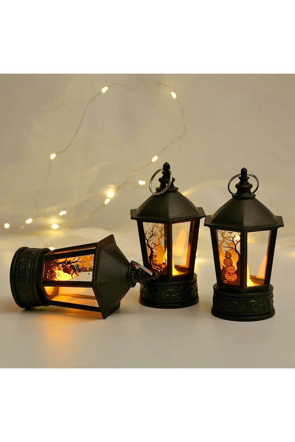 Halloween Enchanted Winter Lantern Set