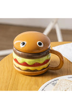 Hamburger Ceramic Fun Mug