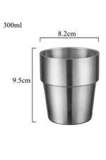 Double-Wall Steel Mug