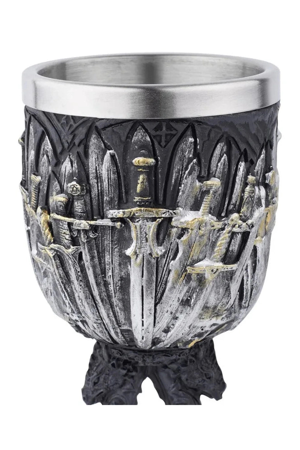 Medieval Sword Chalice Goblet