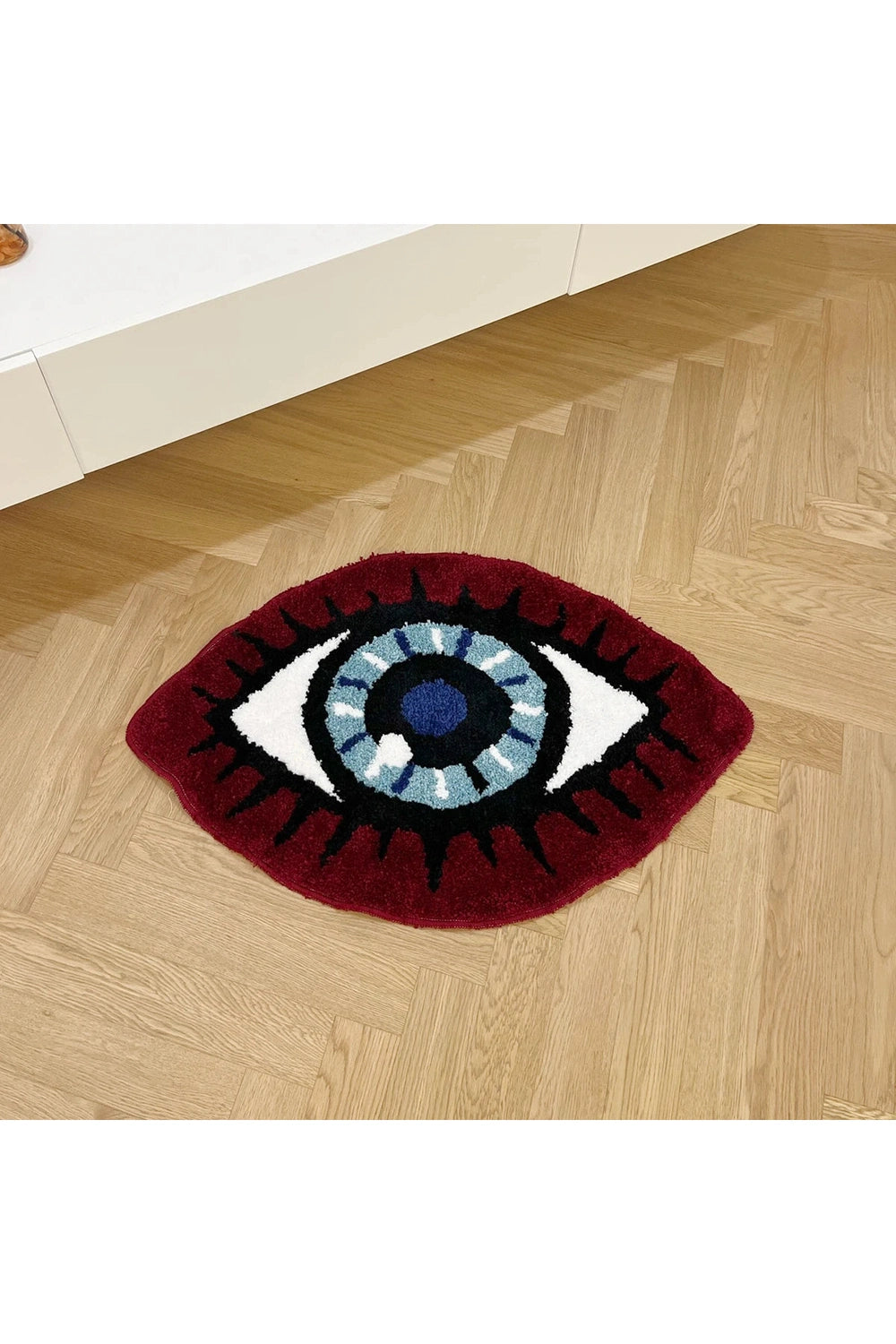 Red Eye Tufted Rug