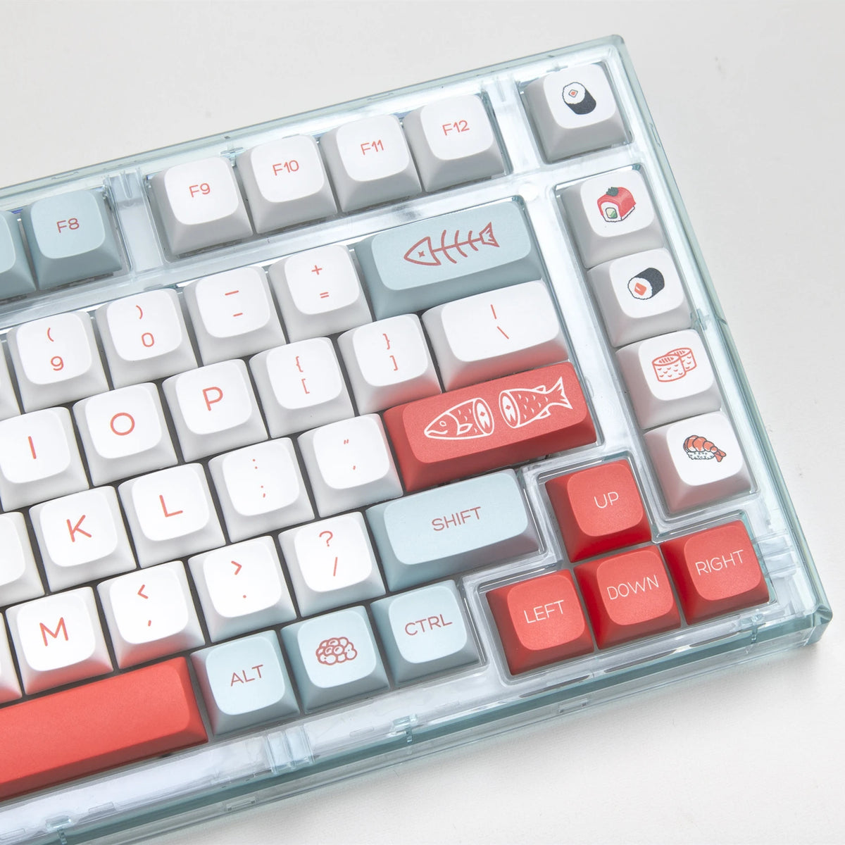 Salmon XDA Keycaps