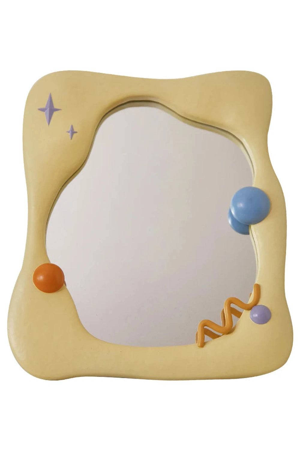 Wave Design Dressing Table Mirror