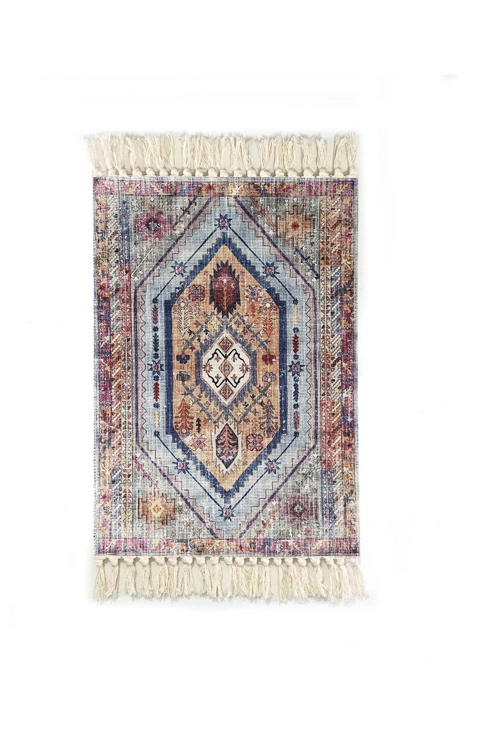 Bohemian Sunrise Geometric Rug