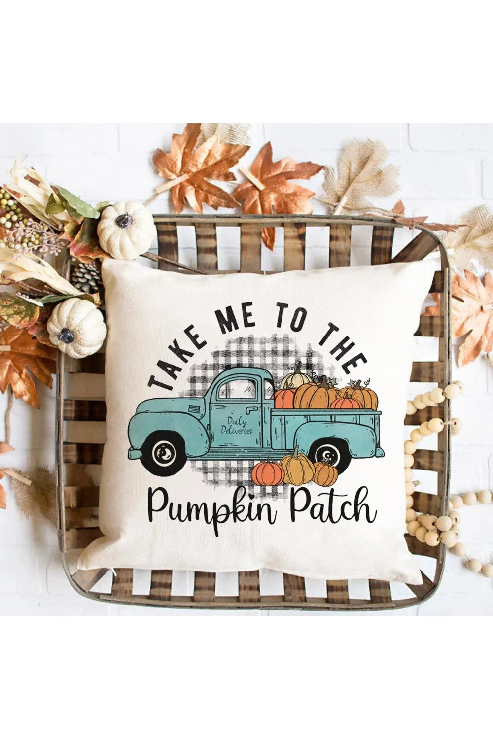 Pumpkin Spice Pillow Cover