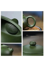 Green Clay Teapot