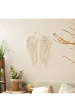 Angel Dreamcatcher Boho Wall Hanging