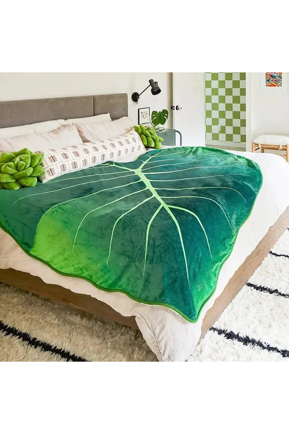 Jungle Leaf Cozy Blanket