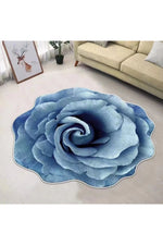 Chinese Flower Decor Rug