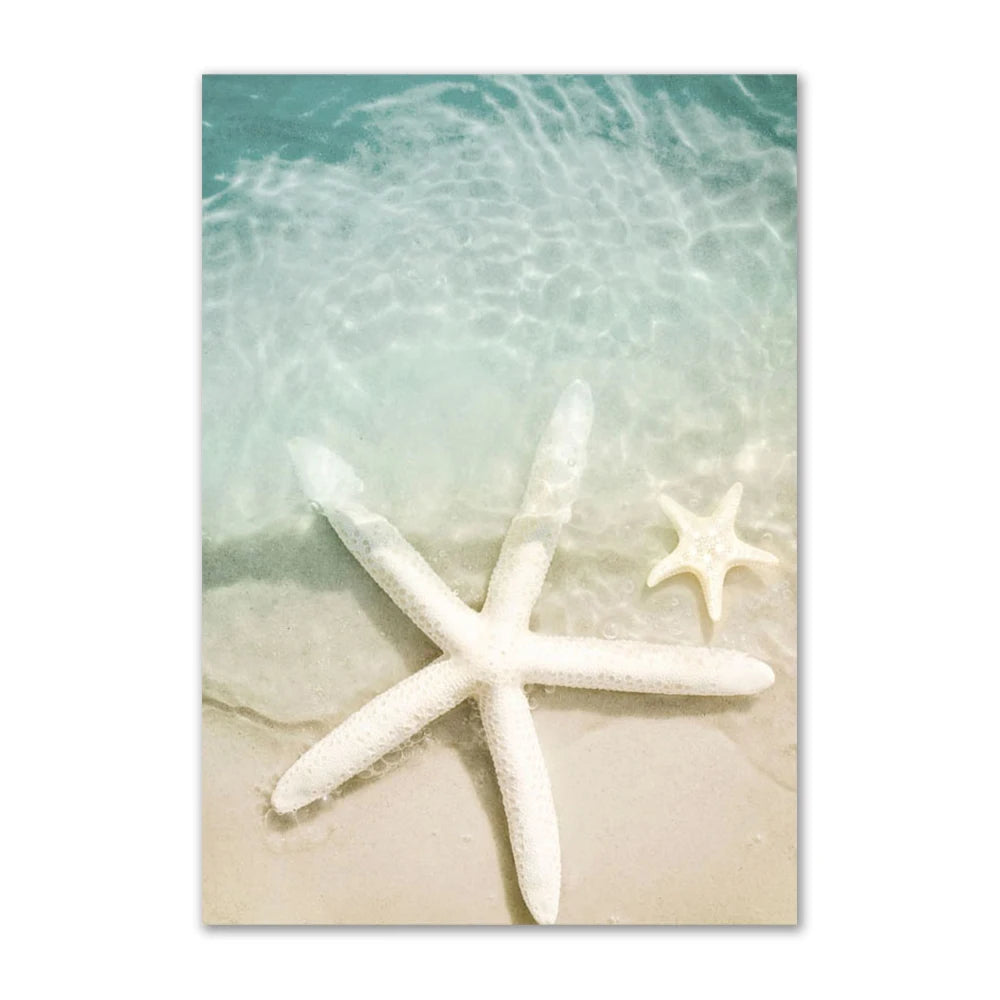 Caribbean Beach Canvas Poster