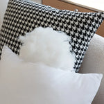 Houndstooth Chic Pillow Case