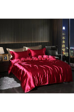 High-End Satin Bedding Set