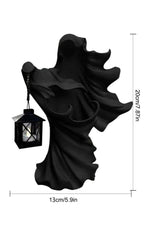 Lantern Witch Resin Figurine