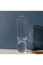 Clear Modern Glass Vase