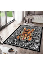 Wild Tiger Jungle Art Rug