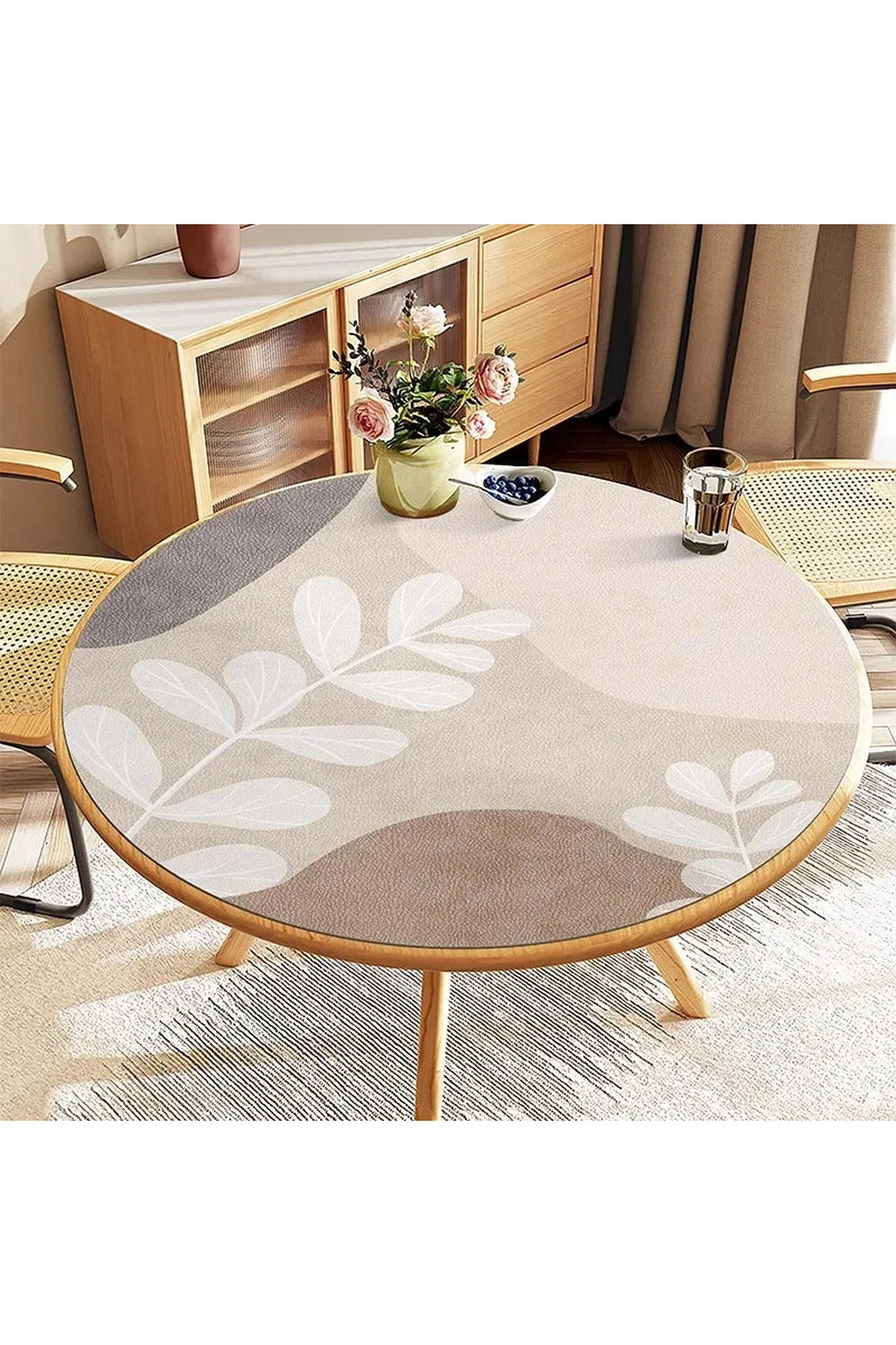 Sand Dune Round Tablecloth