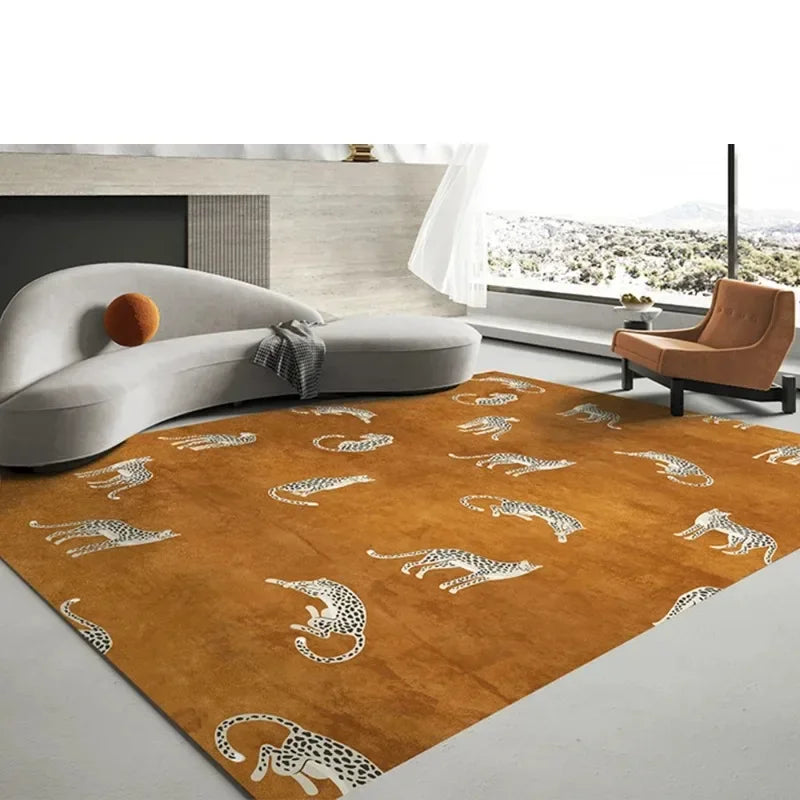 Leopard Print Luxe Rug