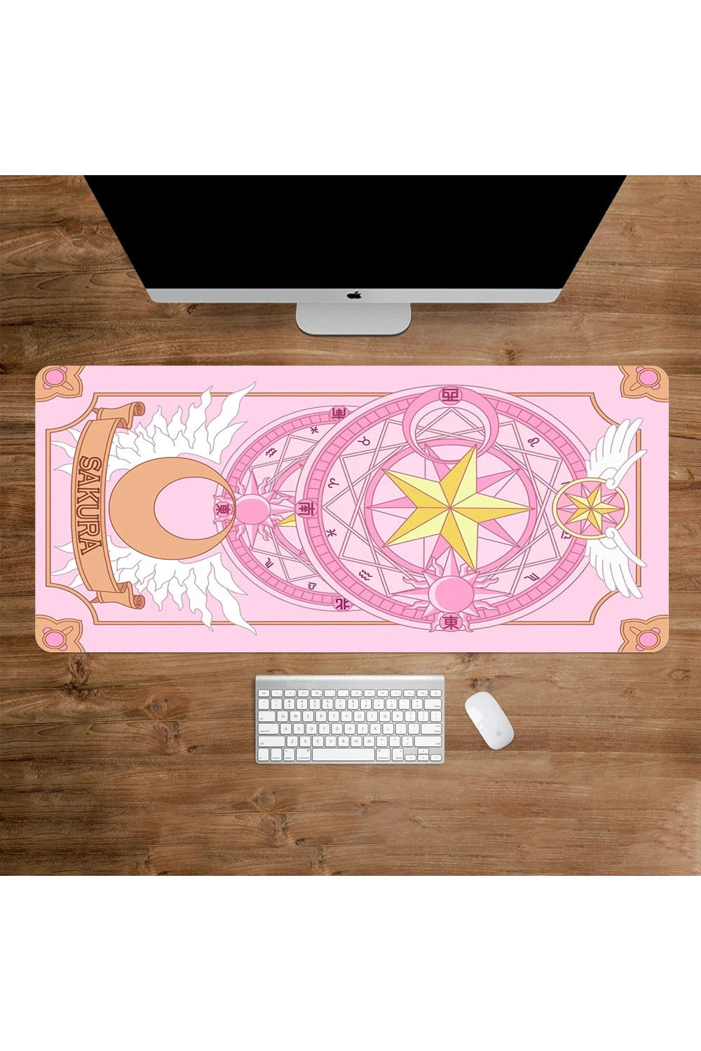 Sakura Gaming Extended Deskmat