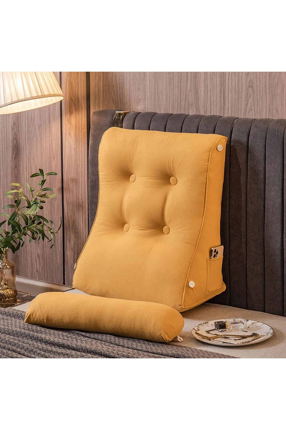 Triangle Sofa Backrest Pillow