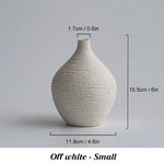 Earthy Textured Zen Vase