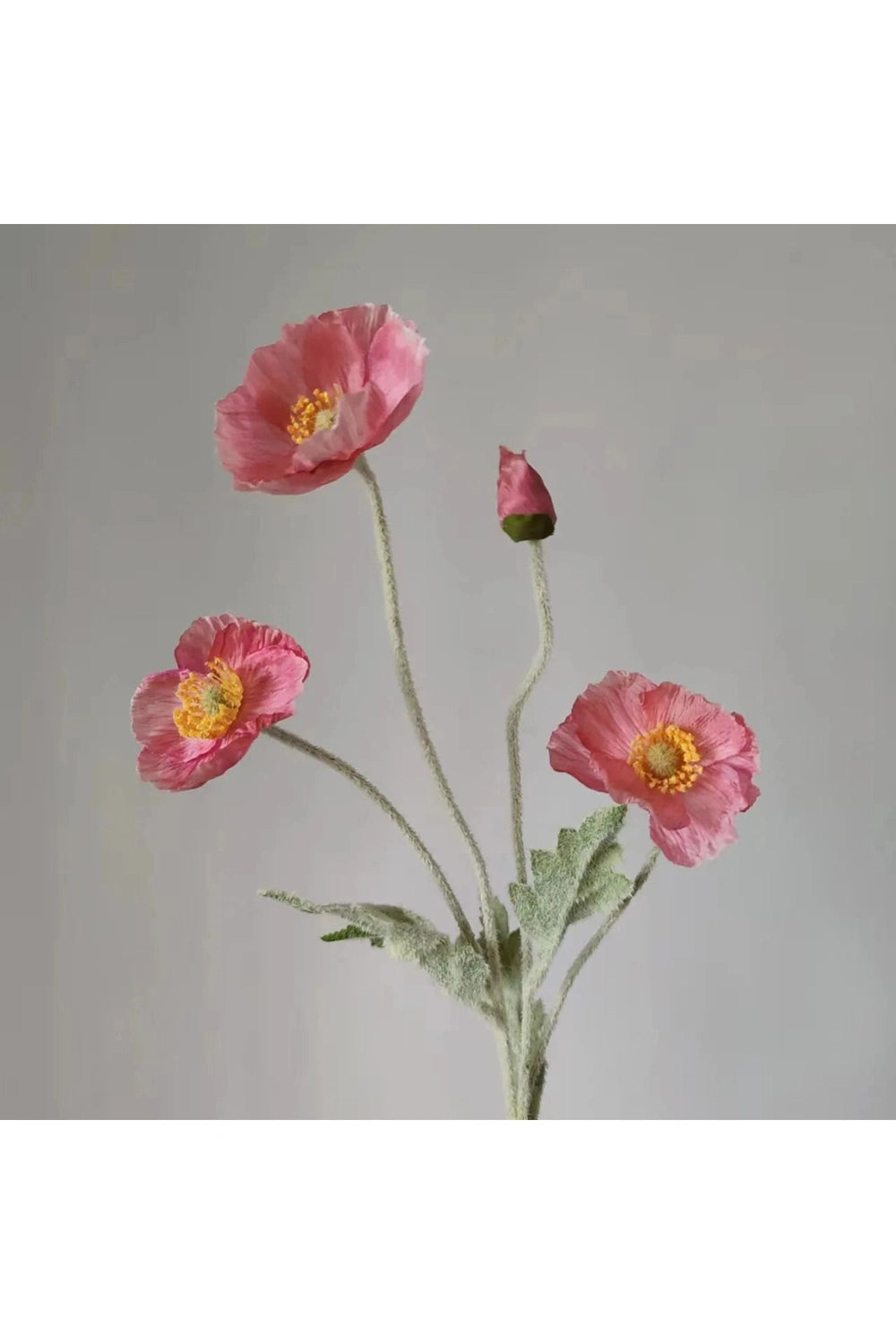 Silk Poppy Artificial Flowers