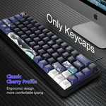 Coral Sea Cherry Keycaps