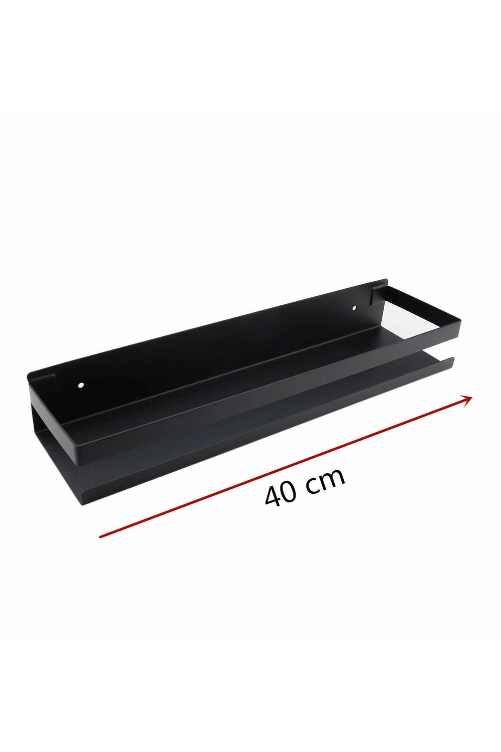 Modern Black Floating Shelves