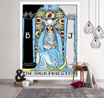 Psychedelic Witchcraft Tarot Tapestry