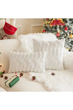 Xmas Plush Decorative Pillow Case