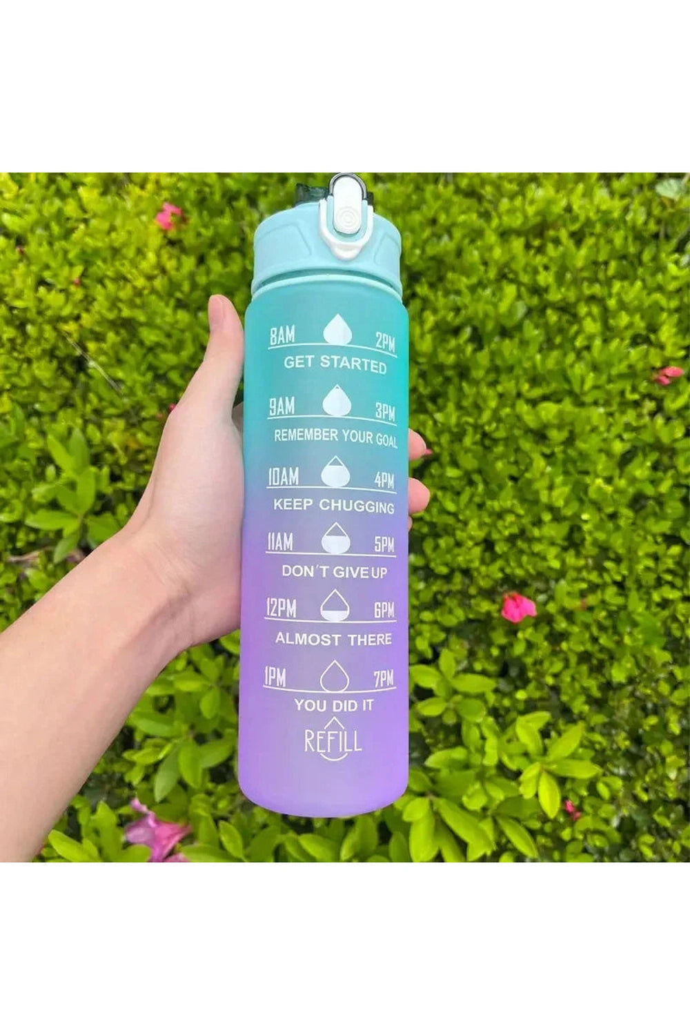 Gradient Hydration Tracker Bottle