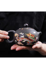 High Temperature Black Clay Teapot